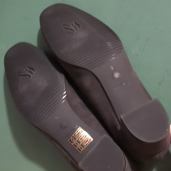 Stuart Weitzman Gabby Suede Pumps Gray - Picture 4 of 12